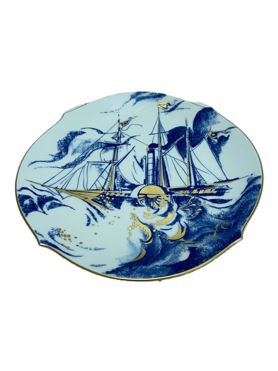 【中古】Meissen◆2001年/郵便船/ソルヴェイ/イヤープレート【キッチン用品】