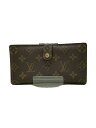 【中古】LOUIS VUITTON◆ポルト・フォイユ・ヴィエノワ_モノグラム・キャンバス_BRW/PVC/BRW/レディース【服飾雑貨他】(4)