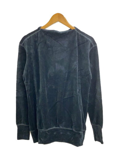 【中古】Y-3◆プルオーバーパーカー/S/ベロア/ブラック/無地【メンズウェア】 【中古】Y-3◆プルオーバーパーカー/S/ベロア/ブラック/無地【メンズウェア】