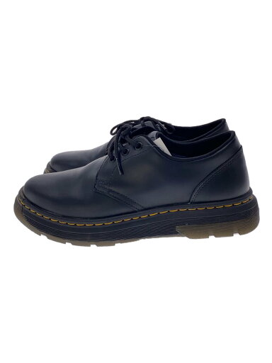 【中古】Dr.Martens◆ローカットスニーカー/UK8/BLK/レザー【シューズ】 【中古】Dr.Martens◆ローカットスニーカー/UK8/BLK/レザー【シューズ】
