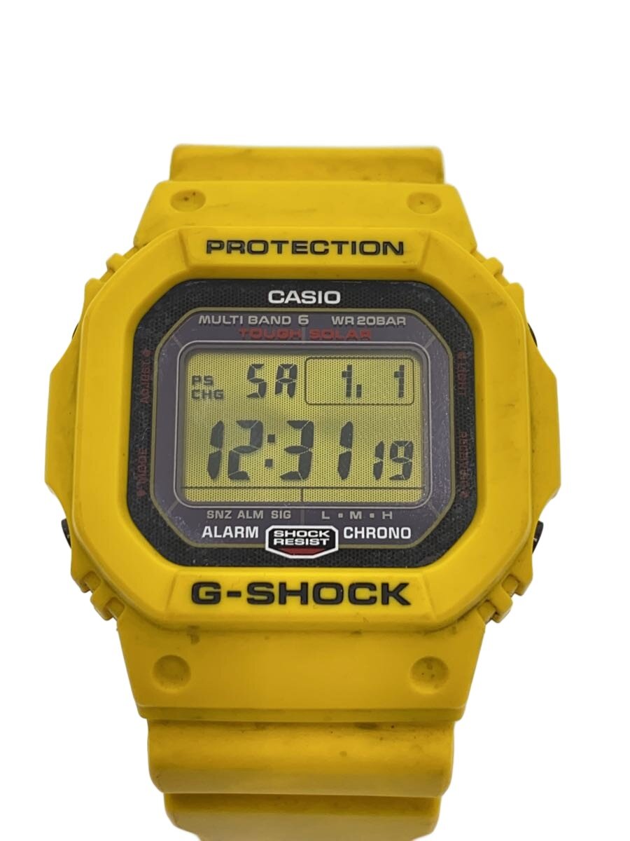 【ブランド】CASIO 【ブランドカナ】カシオ 【型番】 【程度】C 【サイズ】 【メインカラー】イエロー 【素材・生地】 【キーワード】　　 2025/11/16 セカンドストリート松山谷町店【2935】【中古】CASIO◆ソーラー腕時計・G-SHOCK/デジタル/YLW ブランド CASIO 型番 カラー イエロー 柄 素材・生地 >色・素材について サイズ >サイズ表示について 実寸（cm） 【腕時計】 ケース縦：4.3 / ケース横：4.2 / 文字盤縦：2.4 / 文字盤横：2.3 / ケースの厚さ：1.1 / バンド幅：2 / 手首周り：/ 【その他】 その他サイズ：/ 商品は　セカンドストリート松山谷町店の店頭にて販売しております。商品に関するお問合わせは、お電話(TEL:089-911-8733)にて、問合わせ番号：2329355320372をお伝えください。 配送方法やお支払い方法に関するお問い合わせは、サポートセンターまでご連絡をお願いします。 ※お電話の対応は営業時間内のみとなります。お問い合わせフォームでお問い合わせの際はご注文番号をご記入下さい この商品に関する出品店舗からのコメント 汚れなどの使用感がございます。こちらの商品は店頭でも併売しております。リユース品であることをご理解の上ご検討くださいませ。何かご不明な点がございましたら当店までお問い合わせくださいませ。