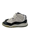 【中古】NIKE◆キッズ靴/JORDAN 11 RETRO PS/20cm/スニーカー/WHT/378039-100【キッズ】