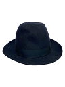 【中古】Borsalino◆ハット/--/ウール/NVY/無地/メンズ/15122/Borsalino【服飾雑貨他】