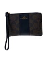 【中古】COACH◆ポーチ/--/BRW/総柄//【バッグ】