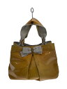 【中古】Salvatore Ferragamo◆ヴァラリボン/トートバッグ/エナメル/CML/AU-21 B665【バッグ】