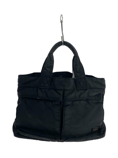 【中古】PORTER◆トートバッグ/ナイロン/ブラック/無地【バッグ】 【中古】PORTER◆トートバッグ/ナイロン/ブラック/無地【バッグ】