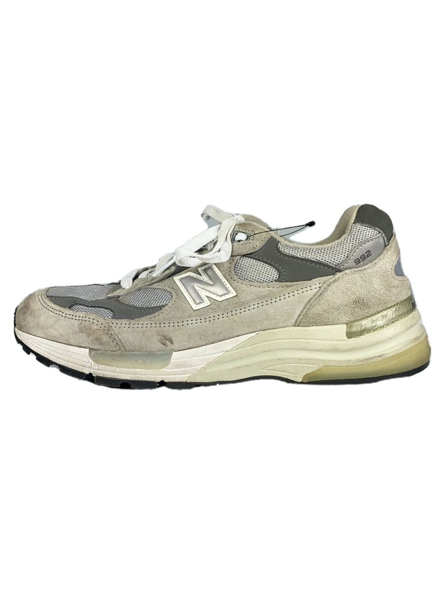 【中古】NEW BALANCE◆M992/グレー/Made in USA/28cm/GRY//【シューズ】