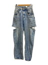 【中古】Maison Margiela◆PANTS 5 POCKETS/ボトム/40/デニム/IDG/S51LA0051【レディースウェア】