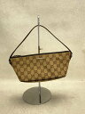 【中古】GUCCI◆アクセサリーポーチ_GGキャンバス/キャンバス/PNK【バッグ】(4)