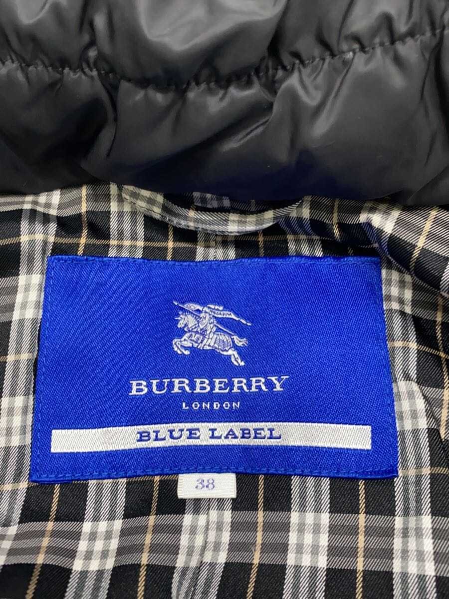 中古 BURBERRY BLUE LABEL コート 38 ポリエステル BLK チェック E1A56-698-09 レディース jumblestore-38629031 2nd STREET 楽天市場店 サンプル画像3