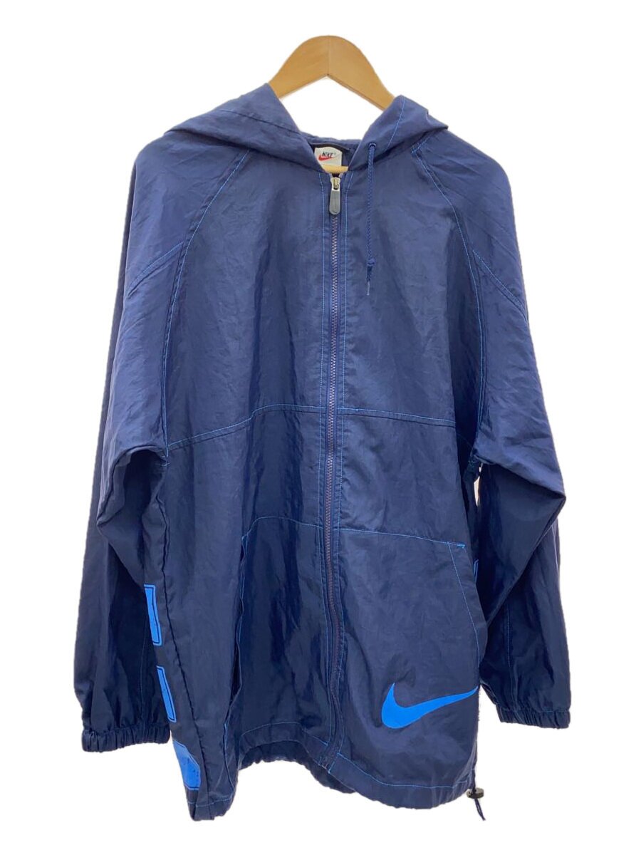 【中古】NIKE◆ナイロンジャケット/M/ナイロン/NVY【メンズウェア】