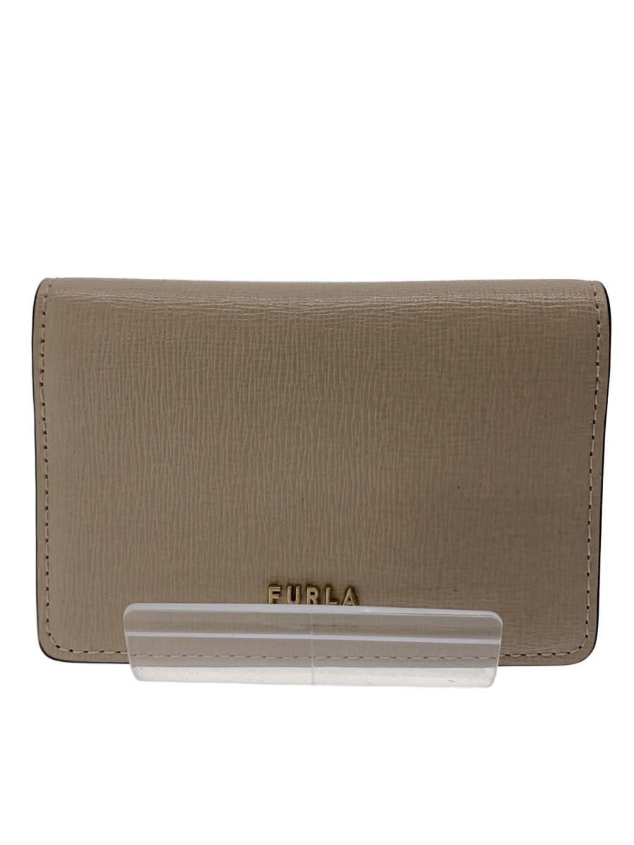 【中古】FURLA◆カードケース/レザー