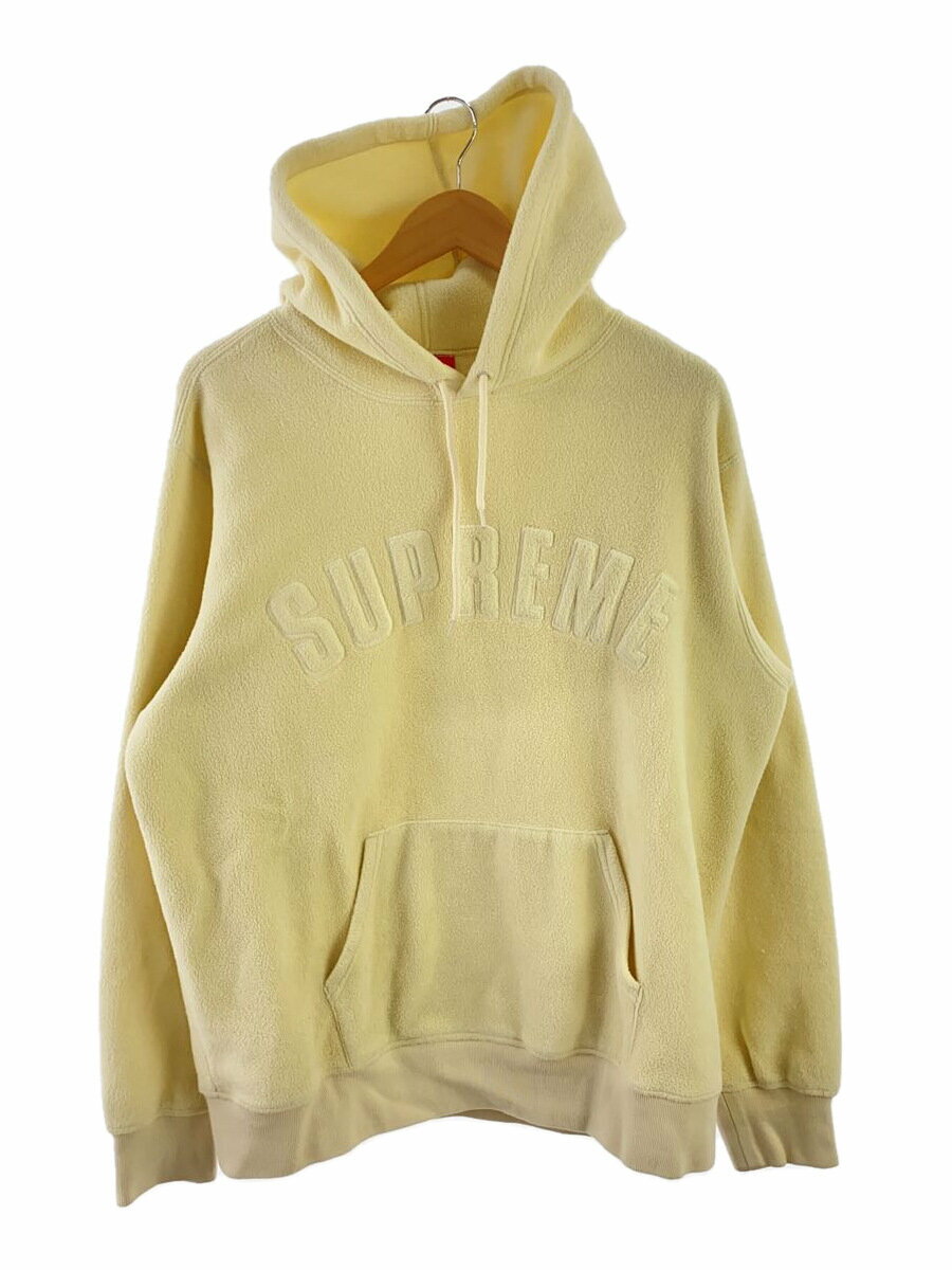 Supreme◆Polartec Hooded Sweatshirt/フリースパーカー/L/ポリエステル/CRM