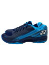【中古】YONEX◆パワークッションワラスダッシュ3GC/テニスシューズ/NVY/SHTAD3GC【スポーツ】