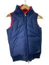 【中古】TOMMY HILFIGER◆ダウンジャケット/--/ナイロン/NVY【レディースウェア】