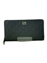 【中古】GUCCI◆長財布/レザー/BLK/メンズ/473928 5250