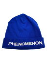 【中古】PHENOMENON◆ニットキャップ/--/アクリル/BLU/メンズ/ILLKCP-015【服飾雑貨他】