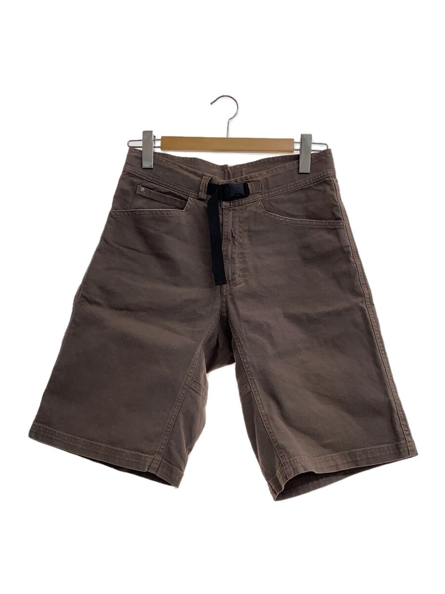 【中古】STONEMASTER◆ショートパンツ/30/コットン/BRW/無地【メンズウェア】