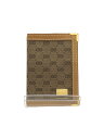 【中古】GUCCI◆OLD/031・115・0055/カードケース/メモノート/PVC/BEG/総柄/GGウェブ【服飾雑貨他】(4)