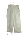 【中古】GOOD GRIEF!/ボトム/S/コットン/WHT/無地/MXGG07L/CARGO PANTS/裾ヨゴレ【レディースウェア】