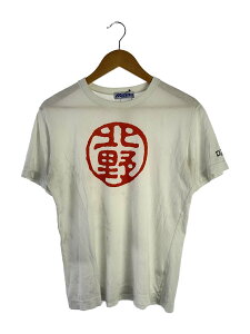 【中古】MIZUNO◆90S/北野武/北野ファンクラブ/Tシャツ/--/コットン/WHT【メンズウェア】