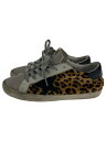 【中古】GOLDEN GOOSE◆ローカットスニーカー/--/CML/ハラコ【シューズ】(4)