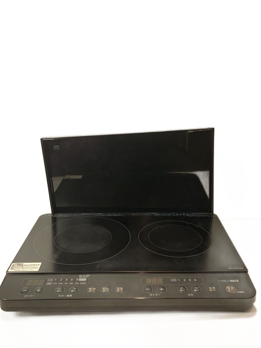 桌面型 - 【中古】IRIS OHYAMA◆IH調理器・電気コンロ/IHK-WKT22-B【家電・ビジュアル・オーディオ】