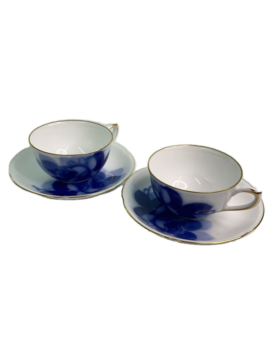 【中古】大倉陶園◆カップ&ソーサー/2点セット/WHT【キッチン用品】