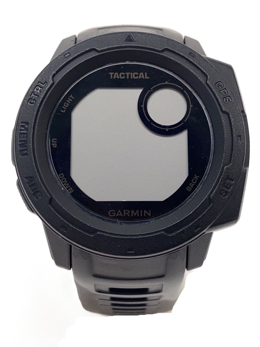 【中古】GARMIN◆スマートウォッチ/デジタル/BLK/BLK/010-02064-82【服飾雑貨他】