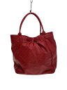 【中古】GHERARDINI◆トートバッグ/--/RED/総柄【バッグ】