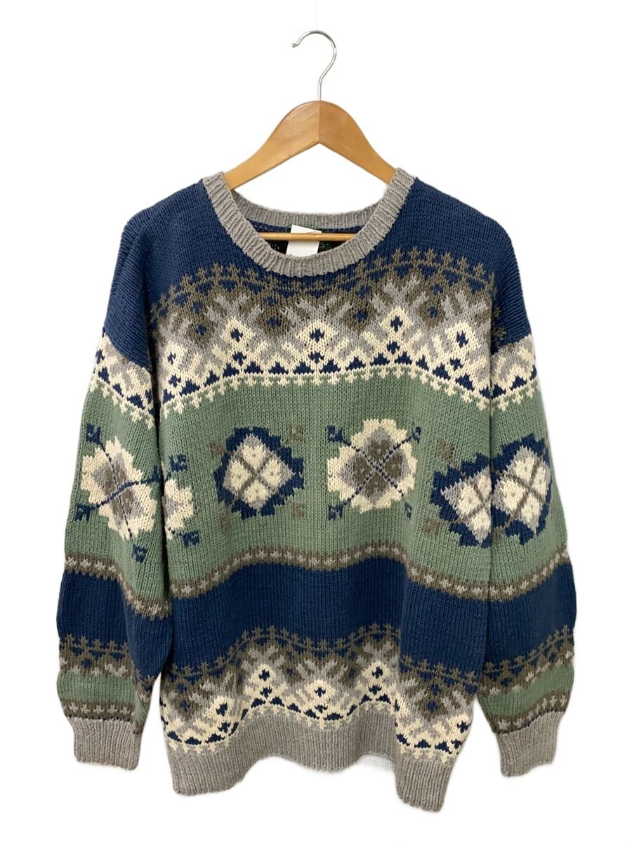 BRITCHES/ニット・セーター(厚手)/XL/コットン/グリーン//
