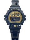 【中古】CASIO◆クォーツ腕時計・G-SHOCK/デジタル/レザー/BLK/BLK//【服飾雑貨他】(2)