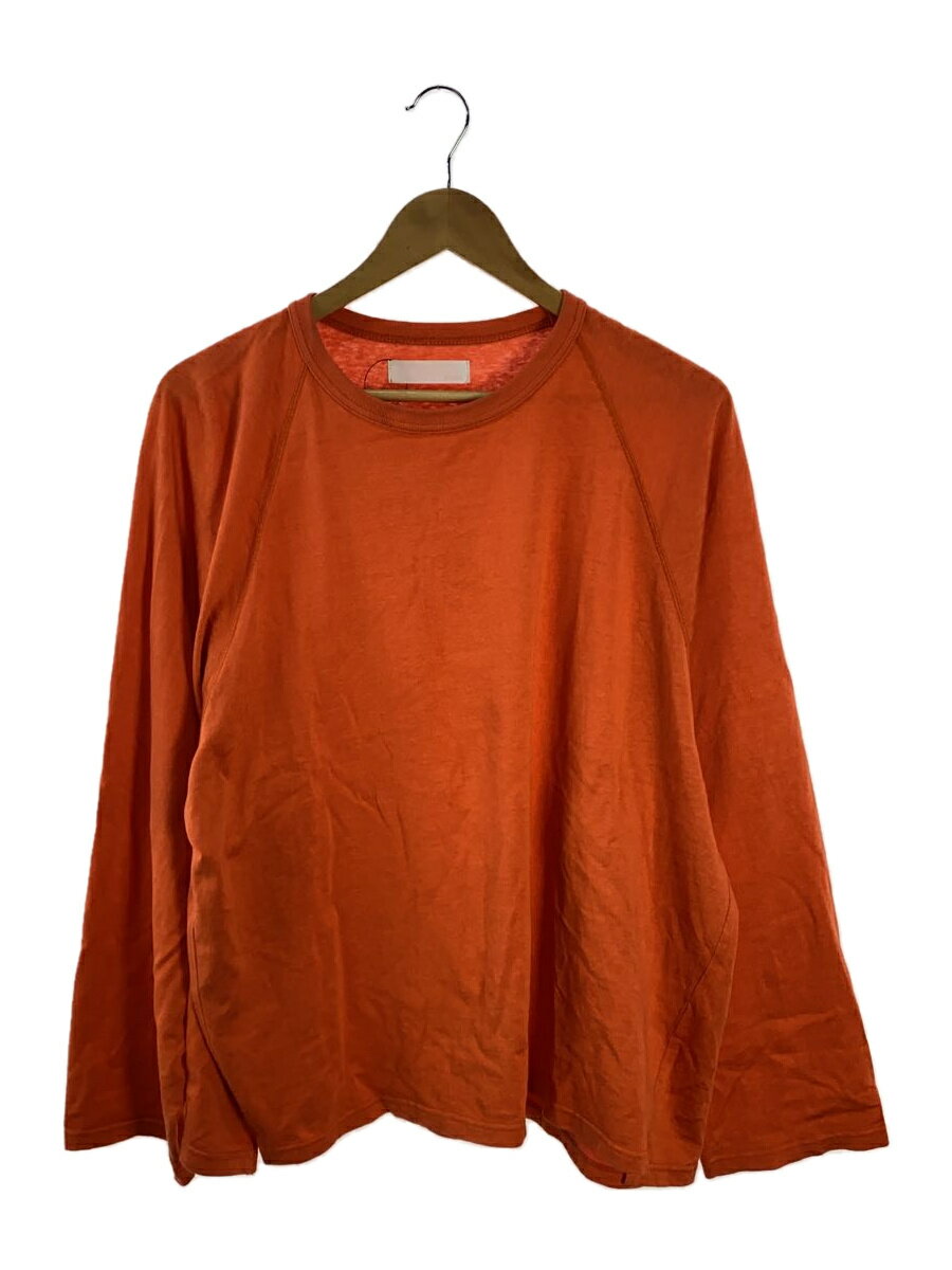 【中古】CHASE◆RAGLAN L/S T-SHIRTS/長袖Tシャツ/2/コットン/ORN/CHA-02【メンズウェア】