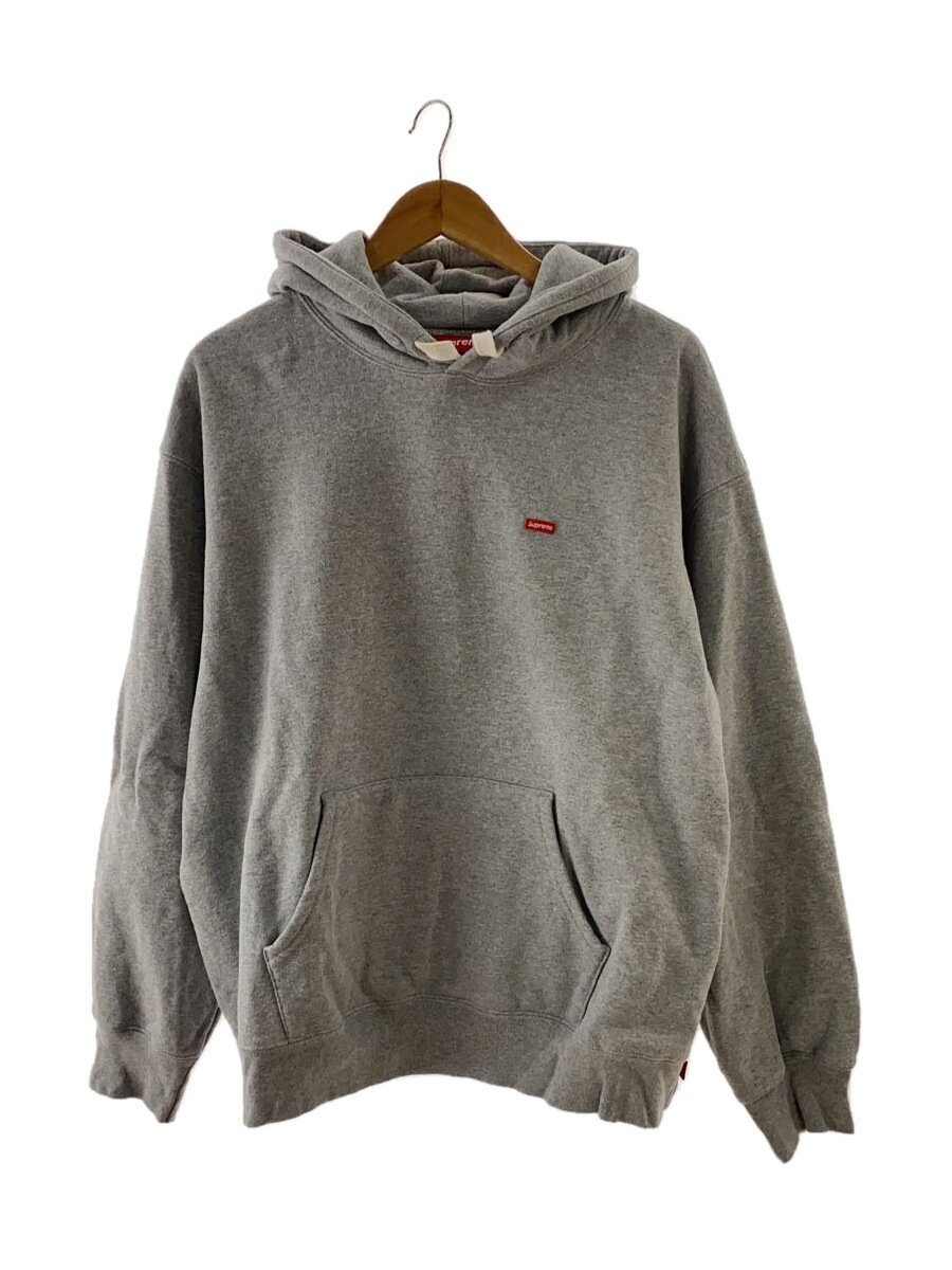 Supreme◆23SS/Small Box Hooded Sweatshirt/パーカー/L/コットン/グレー