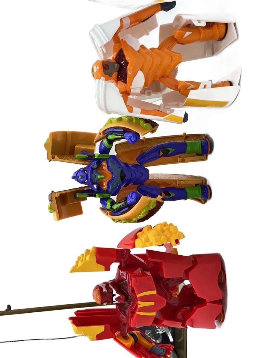 [Used] McDonald's x Evangelion Value Set Figure [Hobby]