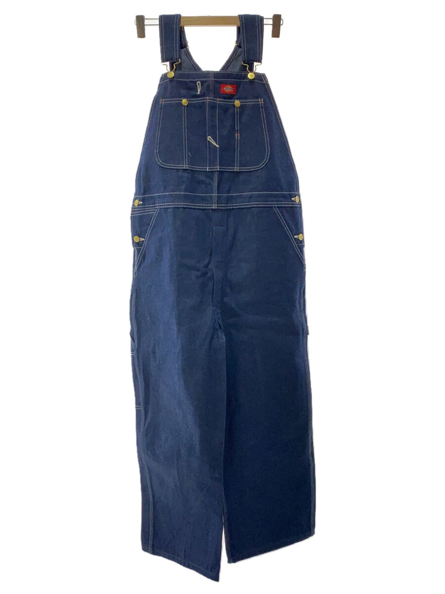 【中古】DICKIES◆Bib Over All/ビブオーバーオール/34×32/デニム/インディゴ/ブルー/83294NB//【メンズウェア】