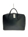 【中古】UNITED ARROWS◆バッグ/レザー/BLK/無地【バッグ】
