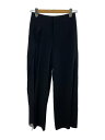 【中古】UNDERCOVER◆15AW/スプリットレイヤードパンツ/ボトム/2/ウール×シルク/BLK//【レディースウェア】