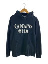 【中古】CAPTAINS HELM◆パーカー/M/コットン/ブラック/【メンズウェア】