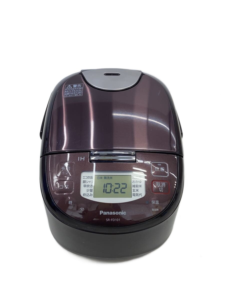 【中古】Panasonic◆炊飯器 SR-FD101-T//【家電・ビジュアル・オーディオ】