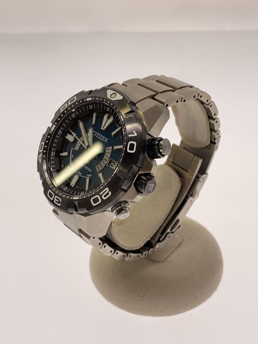 【中古】CITIZEN◆ソーラー腕時計/アナログ/チタン/BLK/H112-R012487//【服飾雑貨他】 2