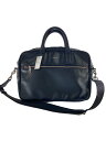 【中古】Paul Smith◆ブリーフケース/レザー/BLK/無地/PSN660【バッグ】