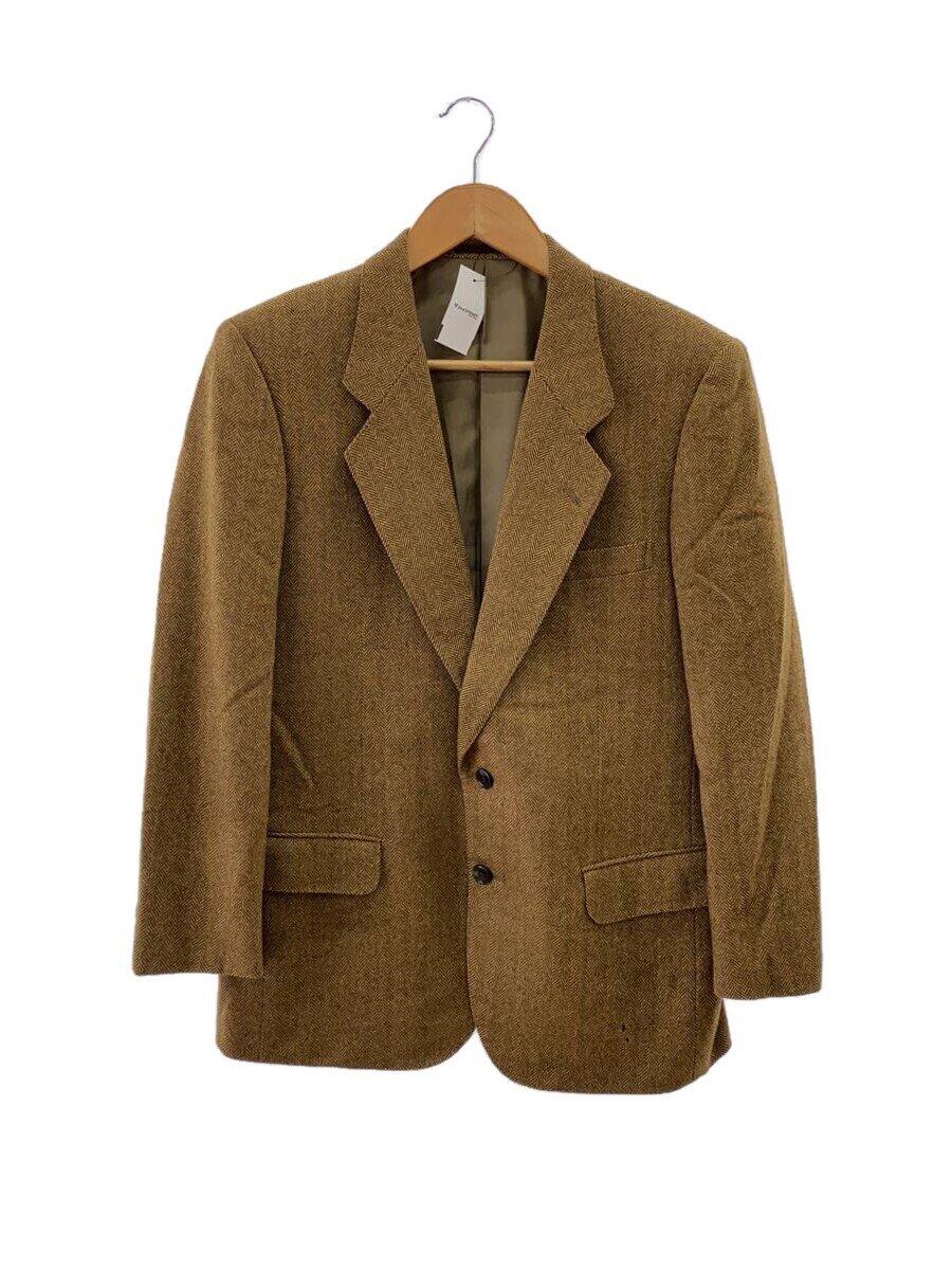 【中古】Ermenegildo Zegna◆ツイード/テーラードジャケット/S/ウール/CML【メンズウェア】
