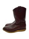 【中古】CHIPPEWA◆エンジニアブーツ/US7/BRD【シューズ】
