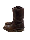 【中古】RED WING◆ペコスブーツ/US7.5/BRW/レザー//【シューズ】