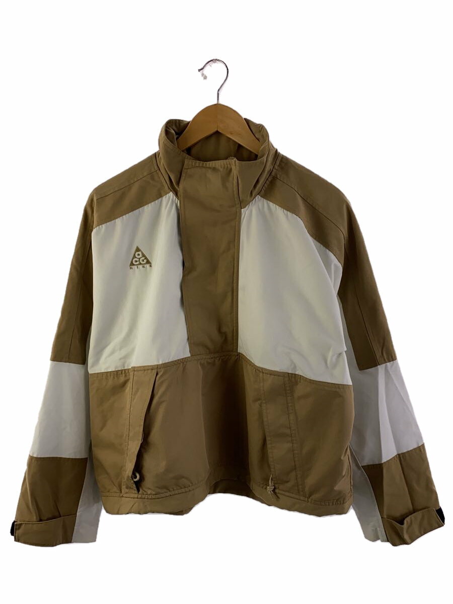 【中古】NIKE ACG◆ジャケット/L/ポリエステル/BEG【メンズウェア】