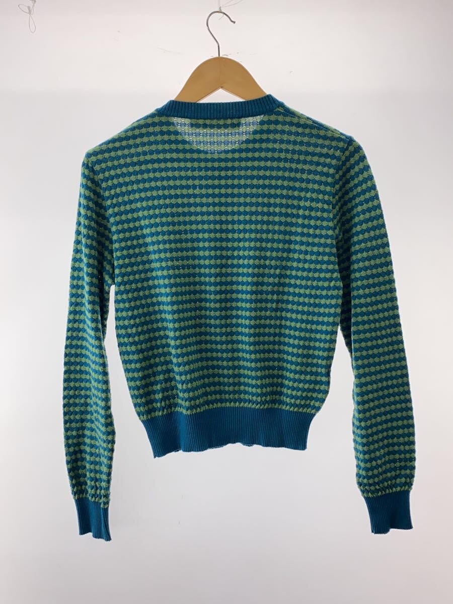 【中古】MARNI◆カーディガン(薄手)/42/コットン/GRN/ボーダー/E18CDMDW30Q00FCN54【レディースウェア】 jumblestore-37940774 2nd STREET 楽天市場店 サンプル画像2