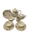 【中古】Noritake◆カップ&ソーサー/6点セット/CRM【キッチン用品】