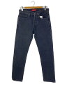 【中古】Supreme◆ボトム/30/デニム/BLK【メンズウェア】