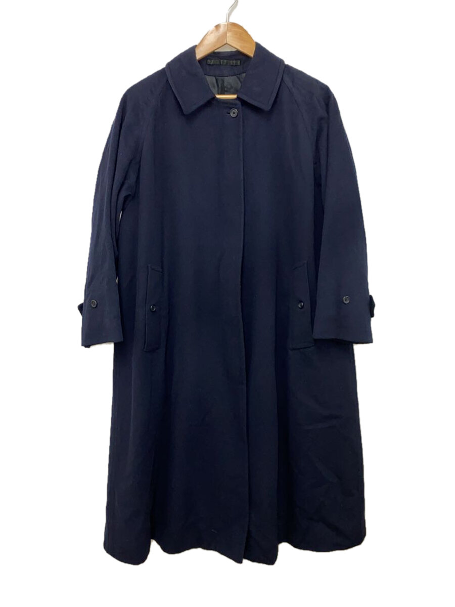 Rakuten - 【中古】BURBERRYS◆80s/一枚袖/ローデンコート/アルパカ×ウール/NVY/裏チェック/イングランド製/ベルト付【レディースウェア】